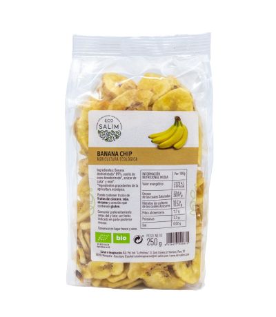 Chips de Banana deshidratada Eco 250g EcoSalim