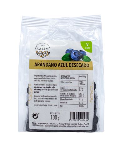 Arandano Negro Azul desecado Vegan 100g Int-Salim