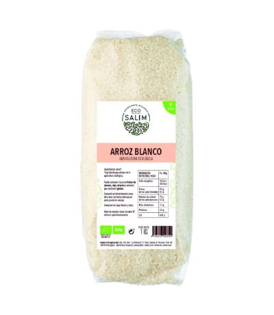 Arroz Blanco Eco 1kg Eco-Salim