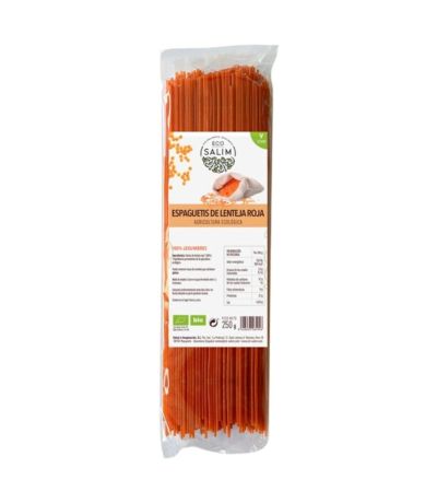 Espaguetis de Lentejas Rojas Eco 250g Eco-Salim