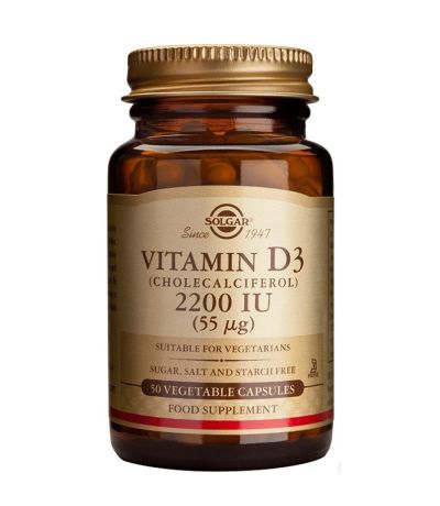 Vitamin D3 2200Ui SinGluten 50caps Solgar