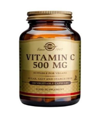 Vitamina-C 500Mg SinGluten Vegan 100caps Solgar