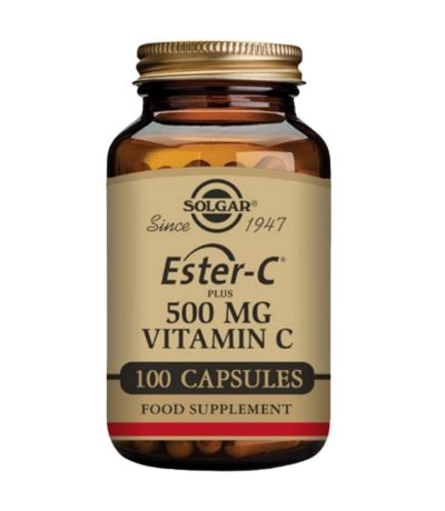 Vitamina Ester-C Plus 500Mg SinGluten Vegan 100caps Solgar