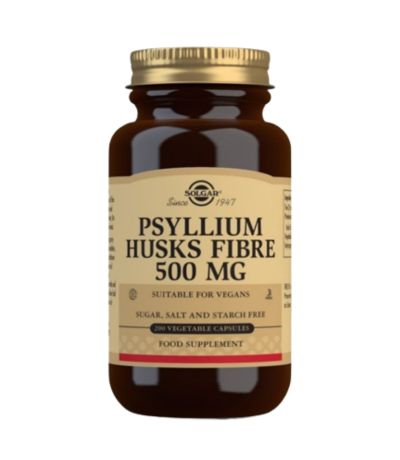 Psyllium 500Mg SinGluten Vegan 200caps Solgar