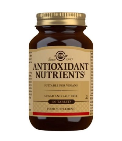 Nutrientes Antiox 100comp Solgar