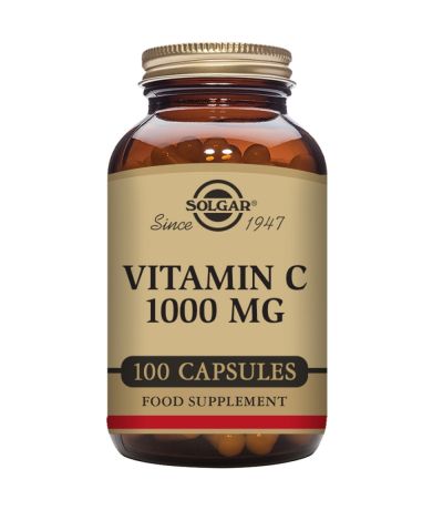 Vitamina-C 1000Mg SinGluten 100caps Solgar