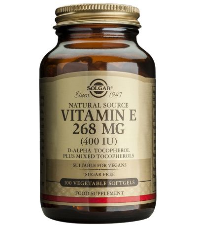 Vitamina-E 400Ui 100caps Solgar