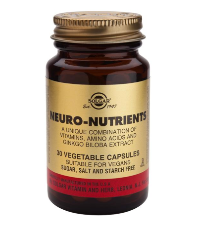 Neuro Nutrientes Vegan 30caps Solgar