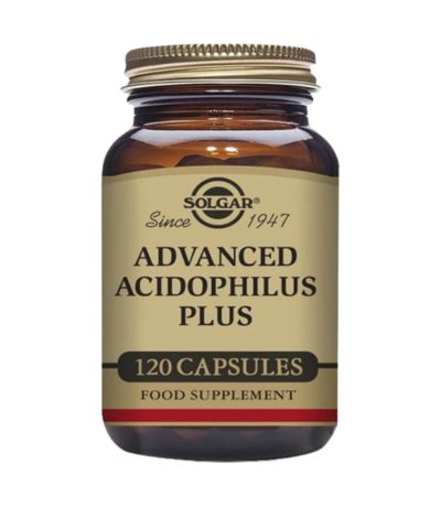 Acidophilus Plus Avanzado SinGluten Vegan 120caps Solgar
