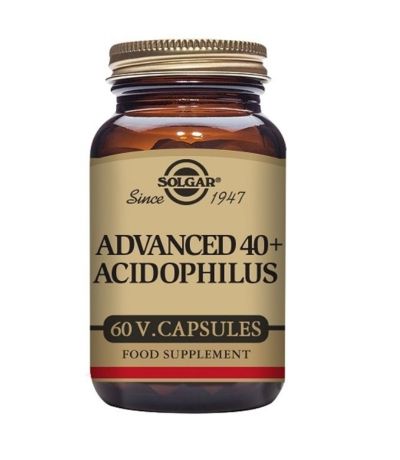 40 Acidophilus Avanzado SinGluten Vegan 60caps Solgar