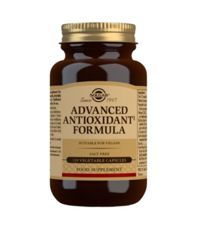 Formula Antioxidante Avanzada SinGluten Vegan 120caps Solgar