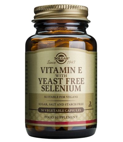 Vitamina-E con Selenio 100caps Solgar