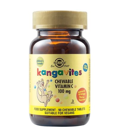Kangavites Vitamina C 100Mg 90comp Solgar