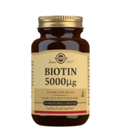 Biotina 5000mcg 100caps Solgar