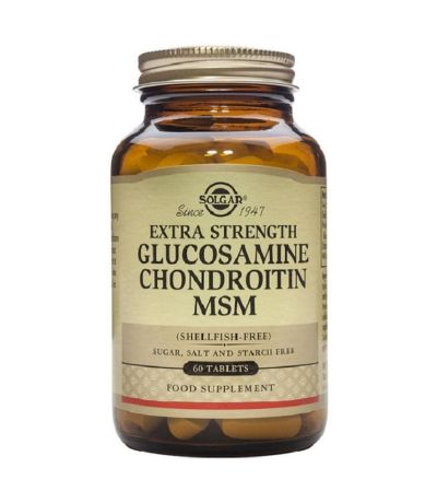 Glucosamina Condroitina MSM 60comp Solgar