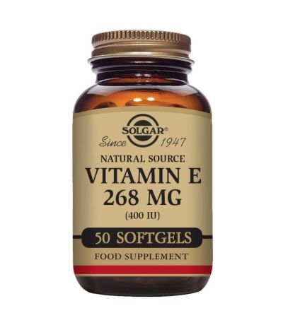 Vitamina E 400 UI 50caps Solgar