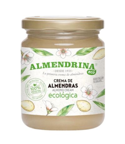 Crema de Almendras SinGluten Bio Vegan 300g Almendrina