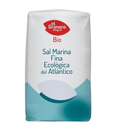 Sal Marina Fina Eco Vegan 1kg El Granero Integral