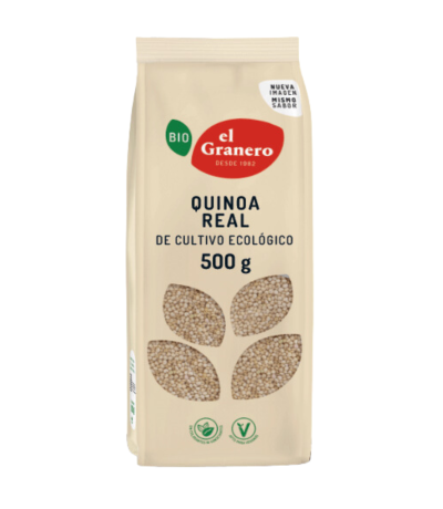 Quinoa Real en Grano Bio Vegan 500g El Granero Integral