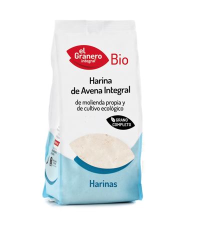 Harina de Avena Integral Bio 1kg El Granero Integral
