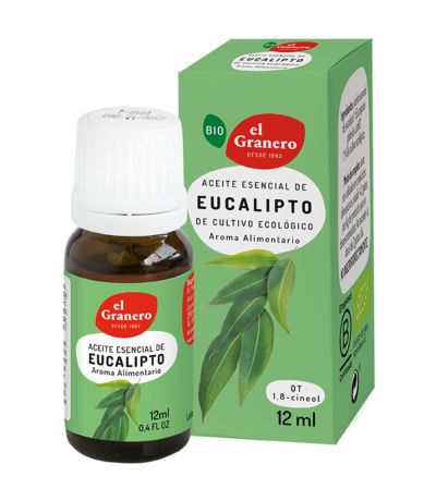 Aceite Esencial de Eucalipto Eco 12ml El Granero Integral