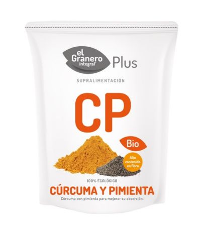 Curcuma y Pimienta Bio Vegan 200g El Granero Integral