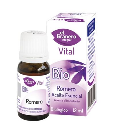 Aceite Esencial de Romero Bio 12ml El Granero Integral