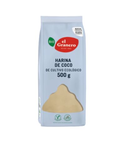 Harina de Coco Vegan Bio 500g El Granero Integral