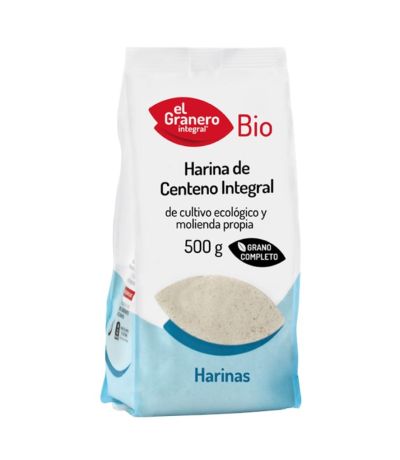 Harina Centeno Integral Bio 500g El Granero Integral