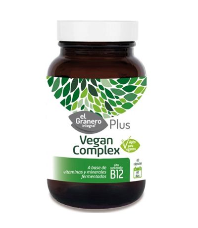 Complex con Vitamina B12 Vegan 60caps El Granero Integral