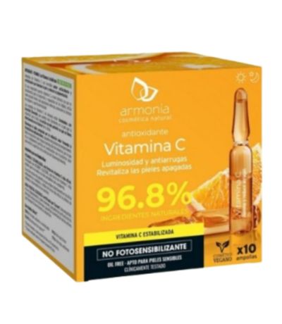 Vitamina C Antioxidante Vegan 10ampx2ml Armonia