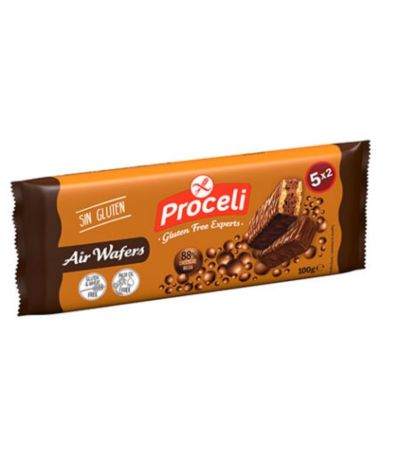Wafers de Chocolate SinGluten 100g Proceli