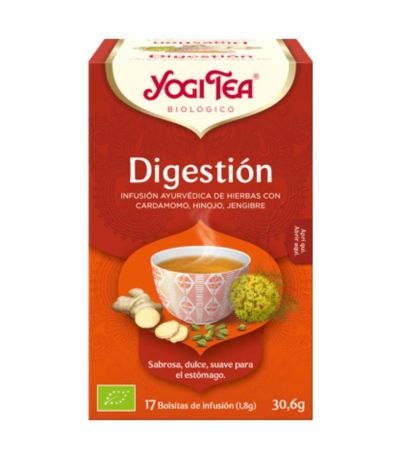 Infusion Digestion Bio Vegan 17inf Yogi Tea