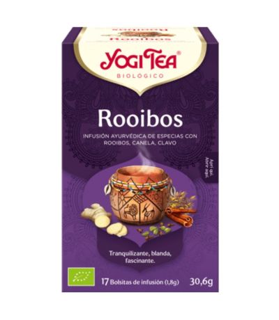 Infusion Rooibos SinGluten Bio Vegan 17inf Yogi Tea