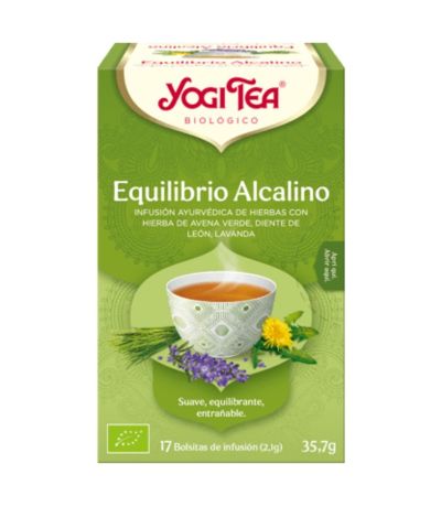 Te Equilibrio Alcalino Bio Vegan 17inf Yogi Tea