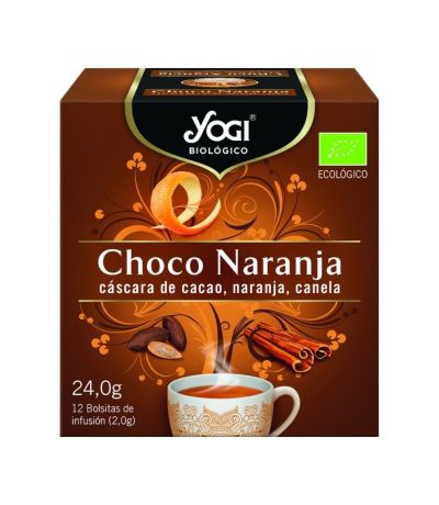 Infusion Chocolate Naranja Eco 12inf Yogi Tea