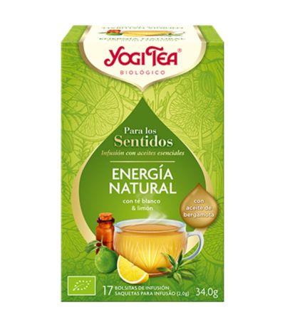 Infusion para Los Sentidos Energia Natural Bio 17inf Yogi Tea