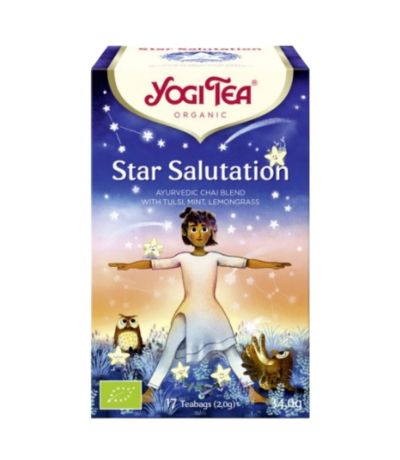 Te Star Saludation Infusion Bio 17inf Yogi Tea
