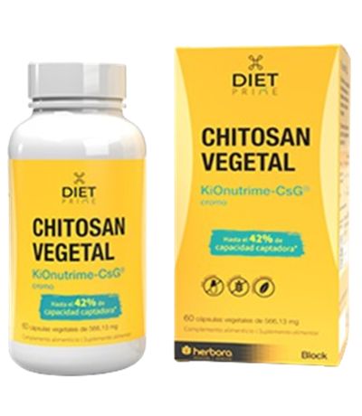 Diet Prime Chitosan Vegetal 60caps Herbora