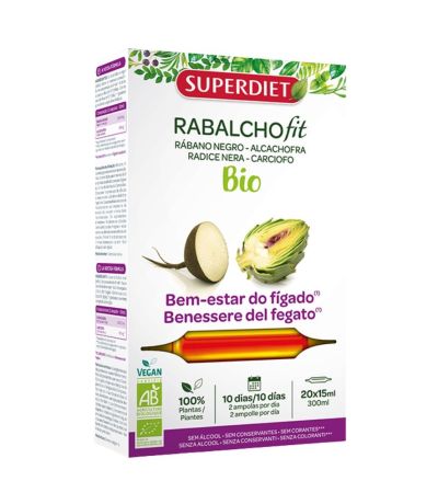 Rabalchofit Bio 20 Viales Super Diet