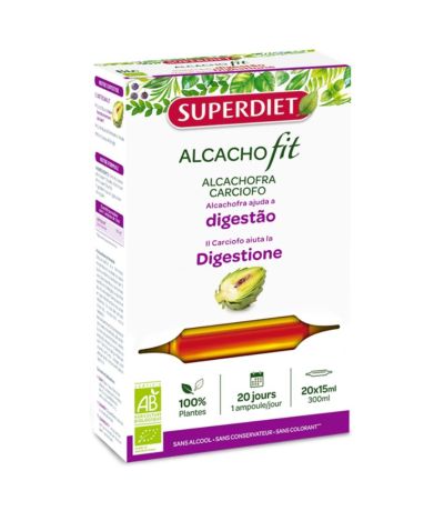 Alcachofit Bio 20 Viales Super Diet