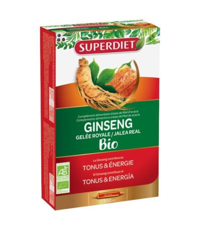 Ginseng Jalea Real Bio 20 Viales Super Diet