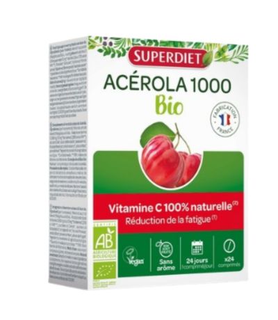 Acerola 1000 Mg Bio 24comp Super Diet