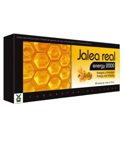 Jalea Real Energy 2000 SinGluten 20 Viales Tegor
