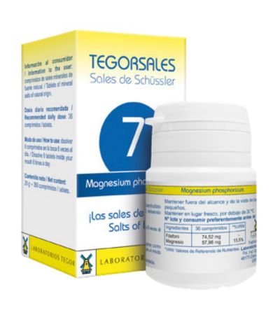 Tegorsal 7 Magnesium Phosphoricum SinGluten 350comp Tegor