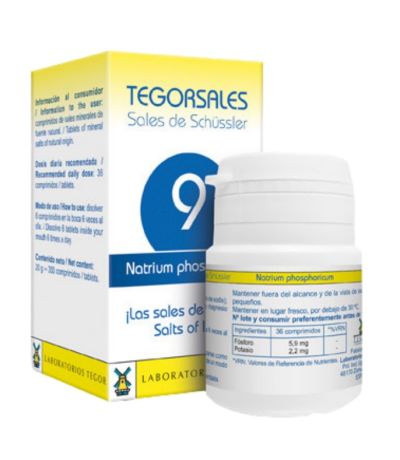 Tegorsal 9 Natrium Phosphoricum SinGluten 350comp Tegor