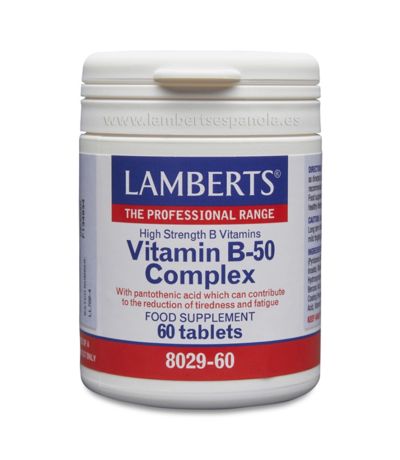 Vitamin B-50 Complex Vegan 60comp Lamberts
