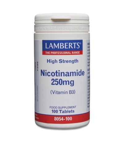 Nicotinamida 100comp Lamberts