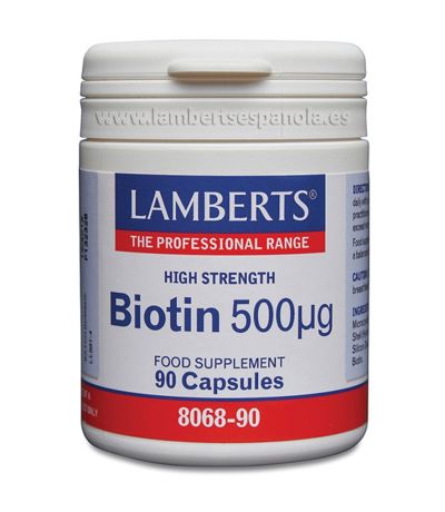 Biotina 500Mg 90caps Lamberts