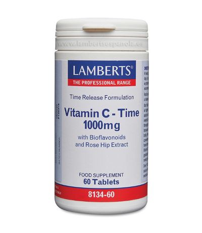Vitamina-C Time 1000Mg Vegan 60comp Lamberts